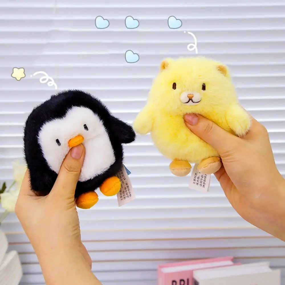 PP Cotton Seal Elephant Dog Fluffy Talking Story Bean Bag Series Figurines Comfortable Collection Elephant Finger Puppets Toys