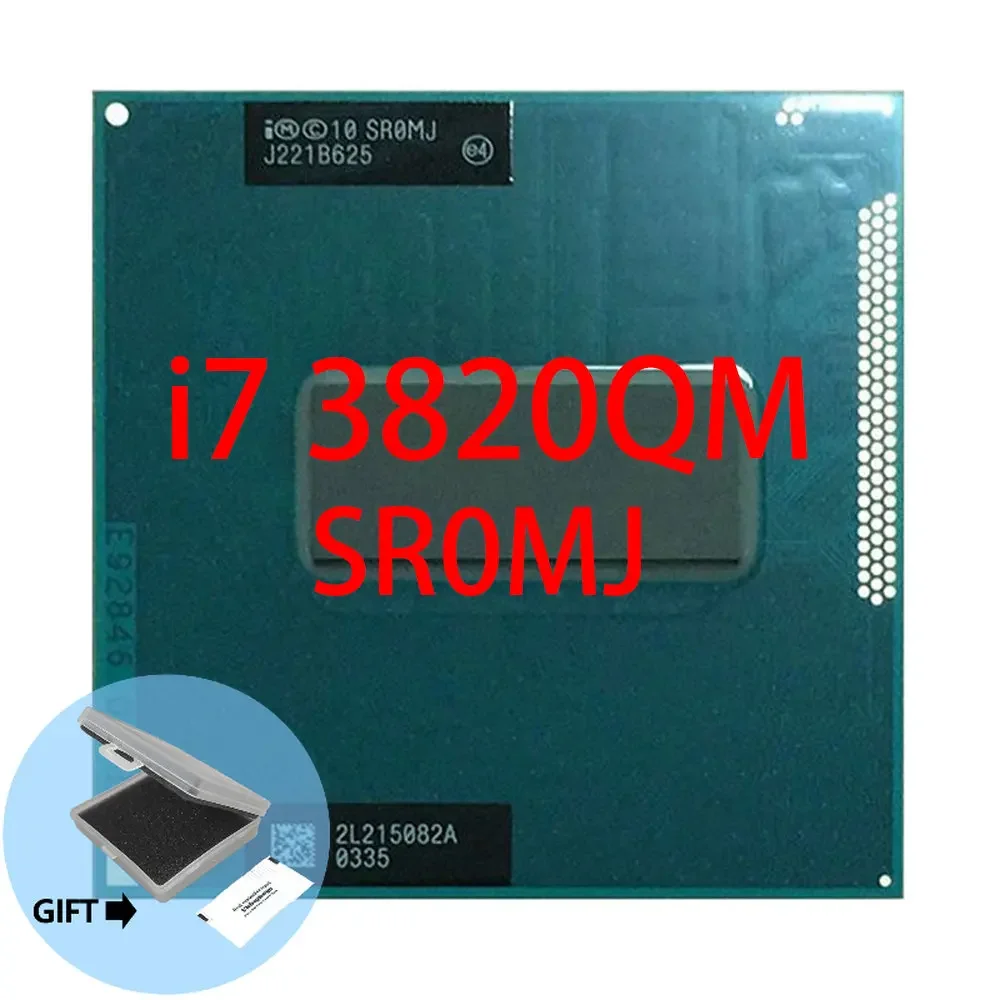 

Original lntel Core i7 3820qm SR0MJ CPU (8M Cache/2.7GHz-3.7GHz/Quad-Core) i7-3820qm Laptop processor free shipping