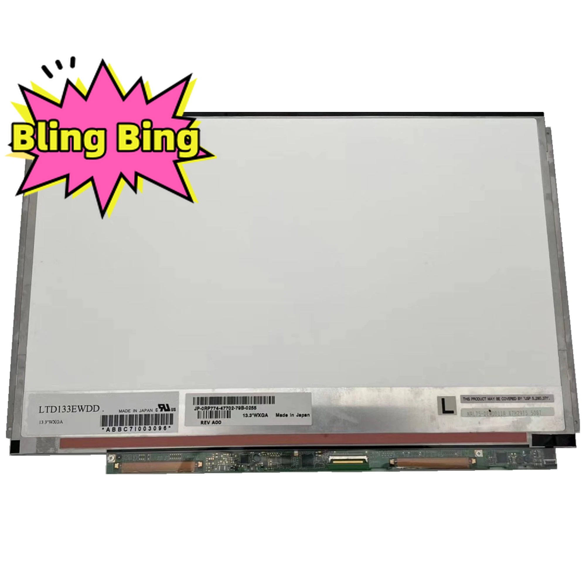 

LTD133EWDD 13.3inch 1280×800 WXGA slim for XPS M1330 display LCD screen laptop replacement