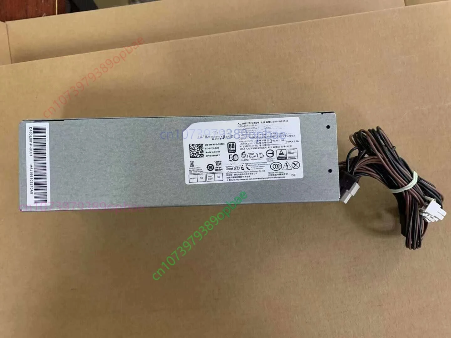 

for 04FWF7 FOR DELL 6+4PIN 3046 3040 3050 5050 7050 MT 460W Power Supply Tested