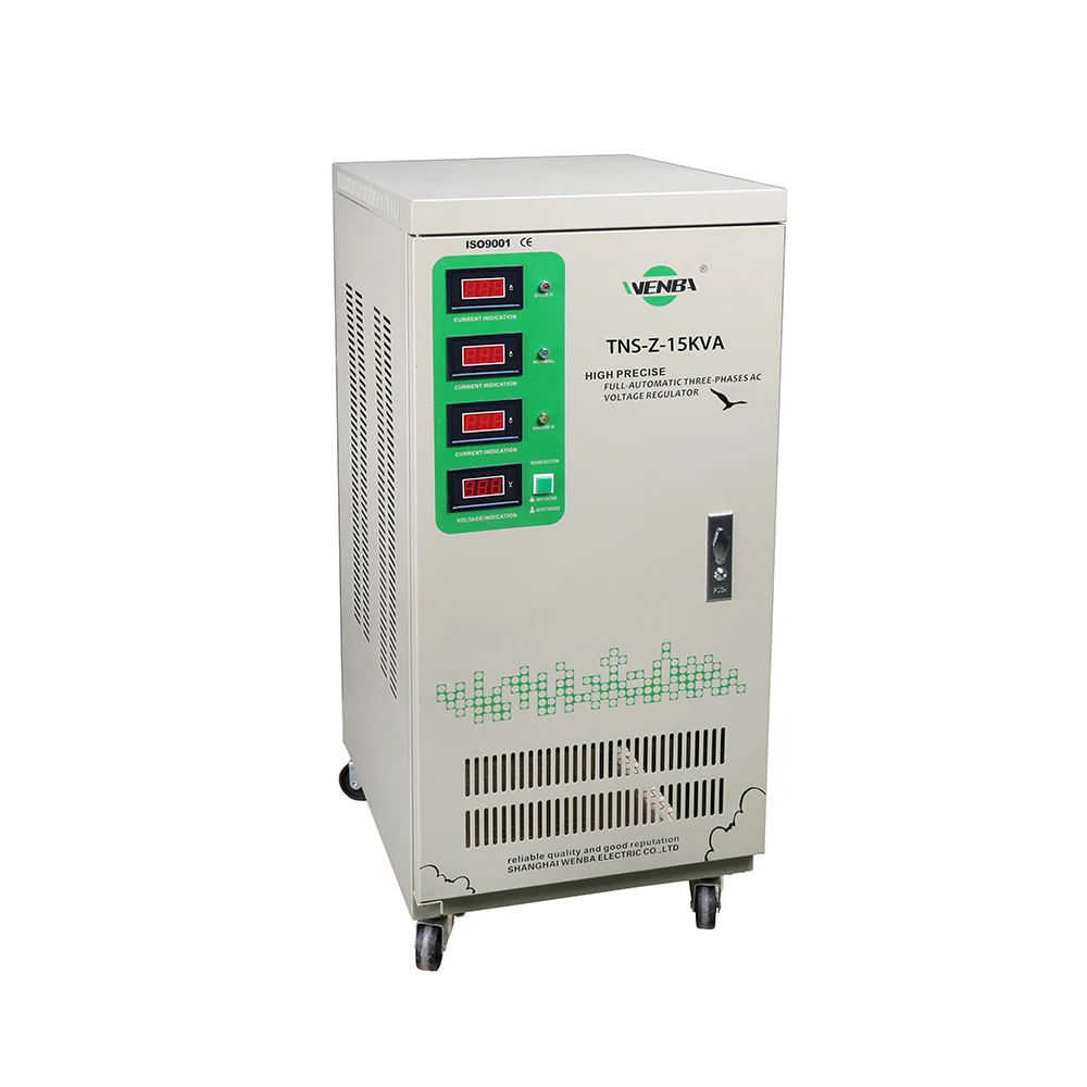 Three Phase Servo Type 380V 400V Automatic Voltage Regulator 10KVA 15KVA 20KVA 25KVA 30KVA AVR 3 Phase Voltage Stabilizer