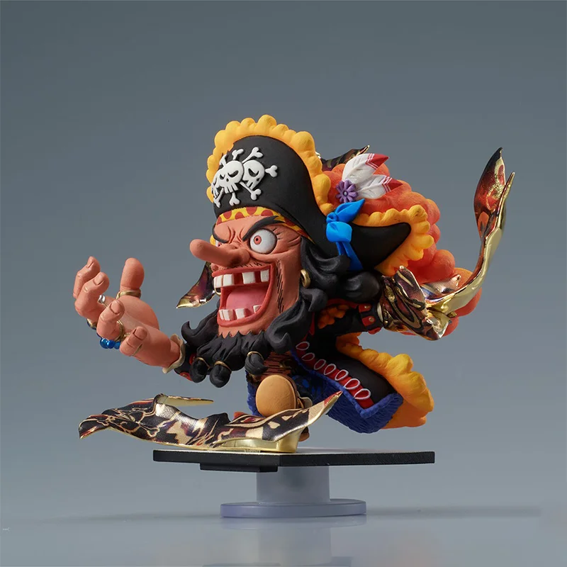 BANDAI Original ONE PIECE Niforme Shonen Monkey D. Luffy Shanks Buggy Marshall D. Teach Anime Cartoon Garage Kit Gifts Toys