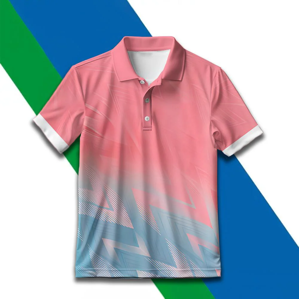 

Trend 3D Golf Printed Polo Shirts For Men Fashion Custom Name Team Name Short Sleeve Golf Shirt Loose Casual Lapel Button Tees