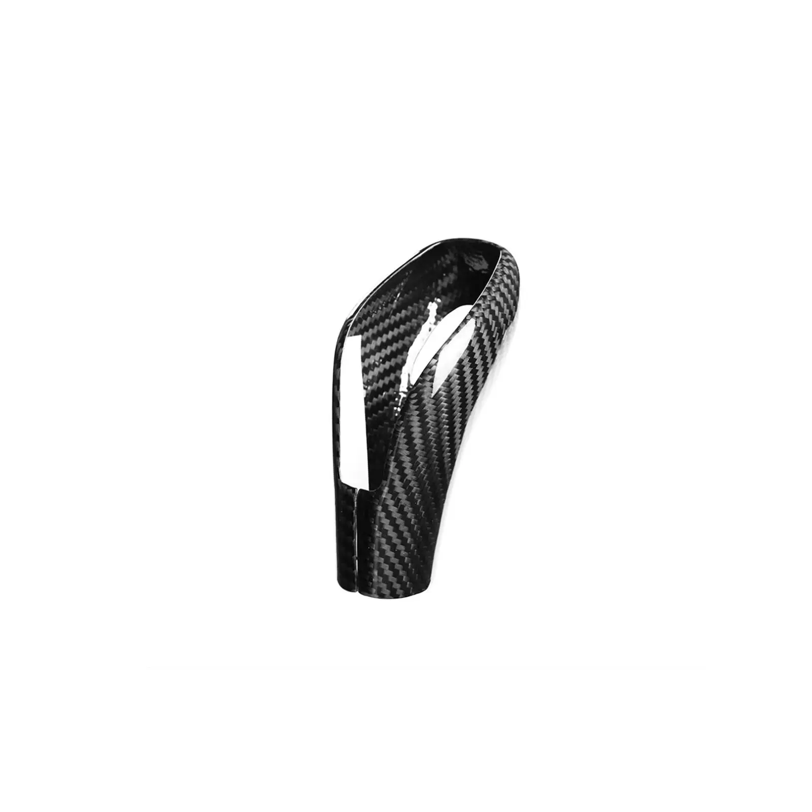 Real Carbon Fiber Car Gear Shift Knob Cover Fit For Alfa Romeo Giulia Stelvio 2020-2022
