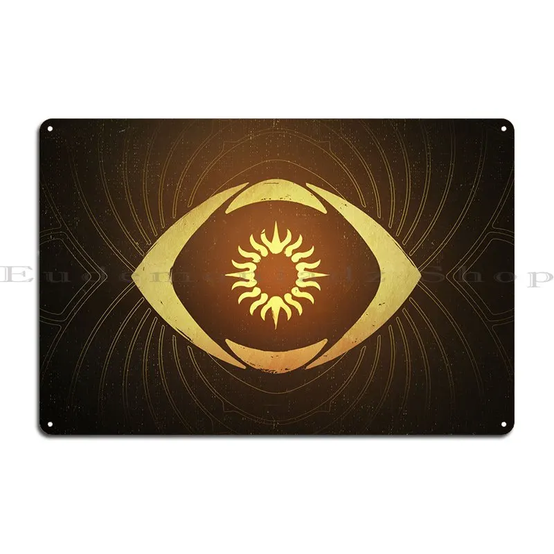 Osiris Eye Metal Sign Pub Custom Club Garage Printing Tin Sign Poster