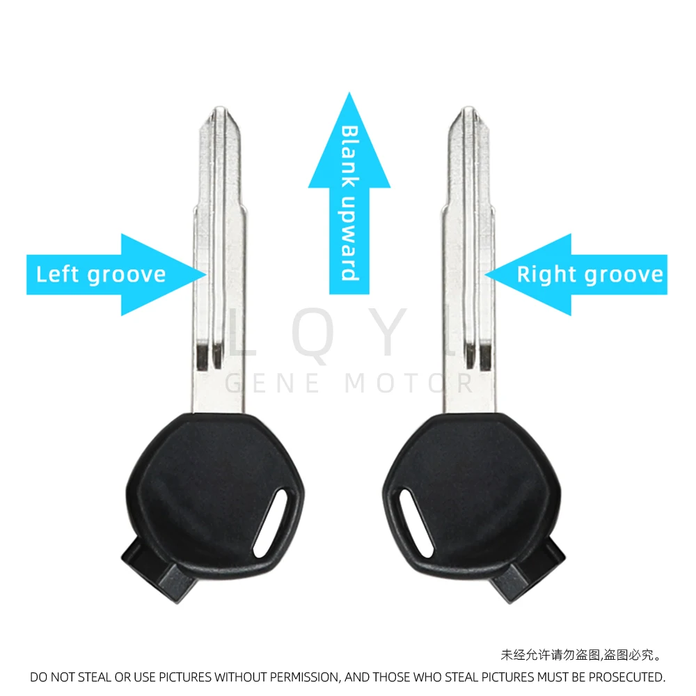 3 Stücke Blank Schlüssel Motorrad Ersetzen Uncut Schlüssel Für HONDA Magnet Motorrad Diebstahlsicherung Schlüssel DIO AF 61 62 63 HEUTE 49cc