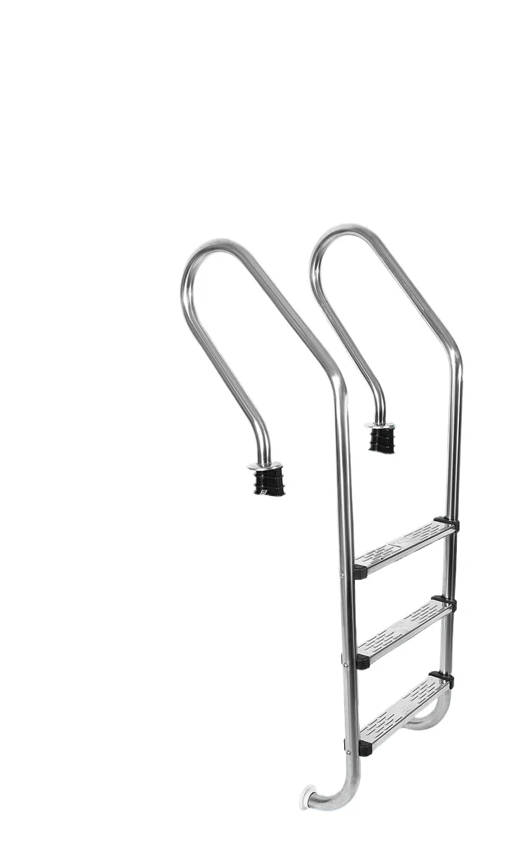 

Swimming pool escalator outdoor thickened 304 stainless steel non-slip