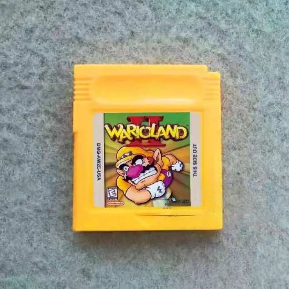 Cartucho de Juego GBC ‌ Wario Land 2: El Tesoro Robado, Versión en Inglés