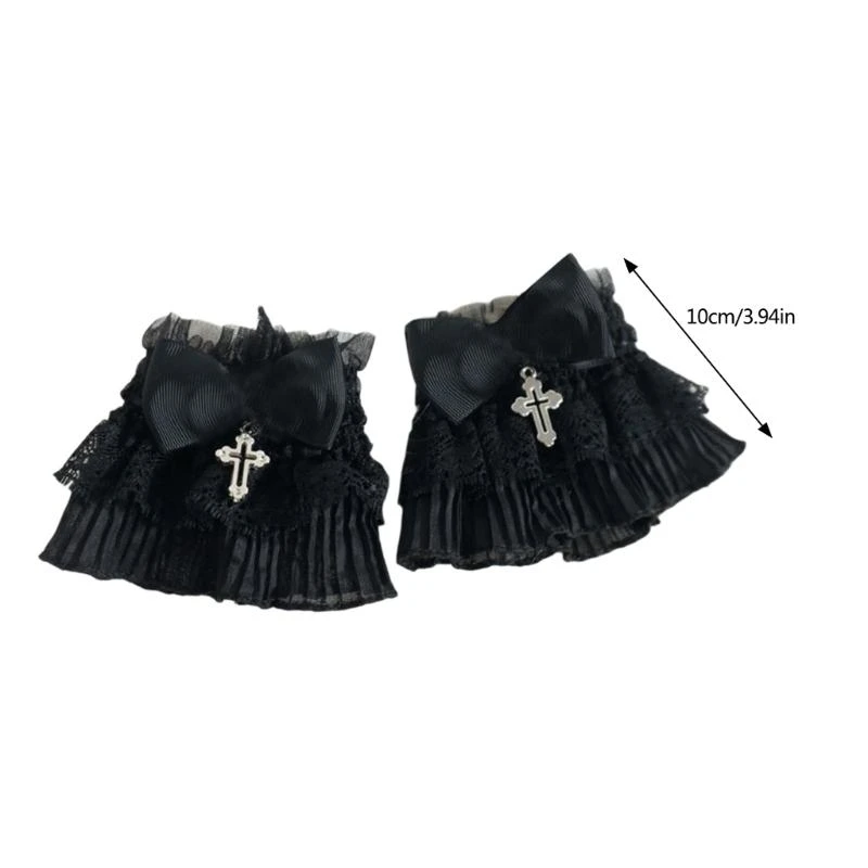 Dames trui mouwen pols mouwen uitgebreide polsmanchemen kanten mouwen y166