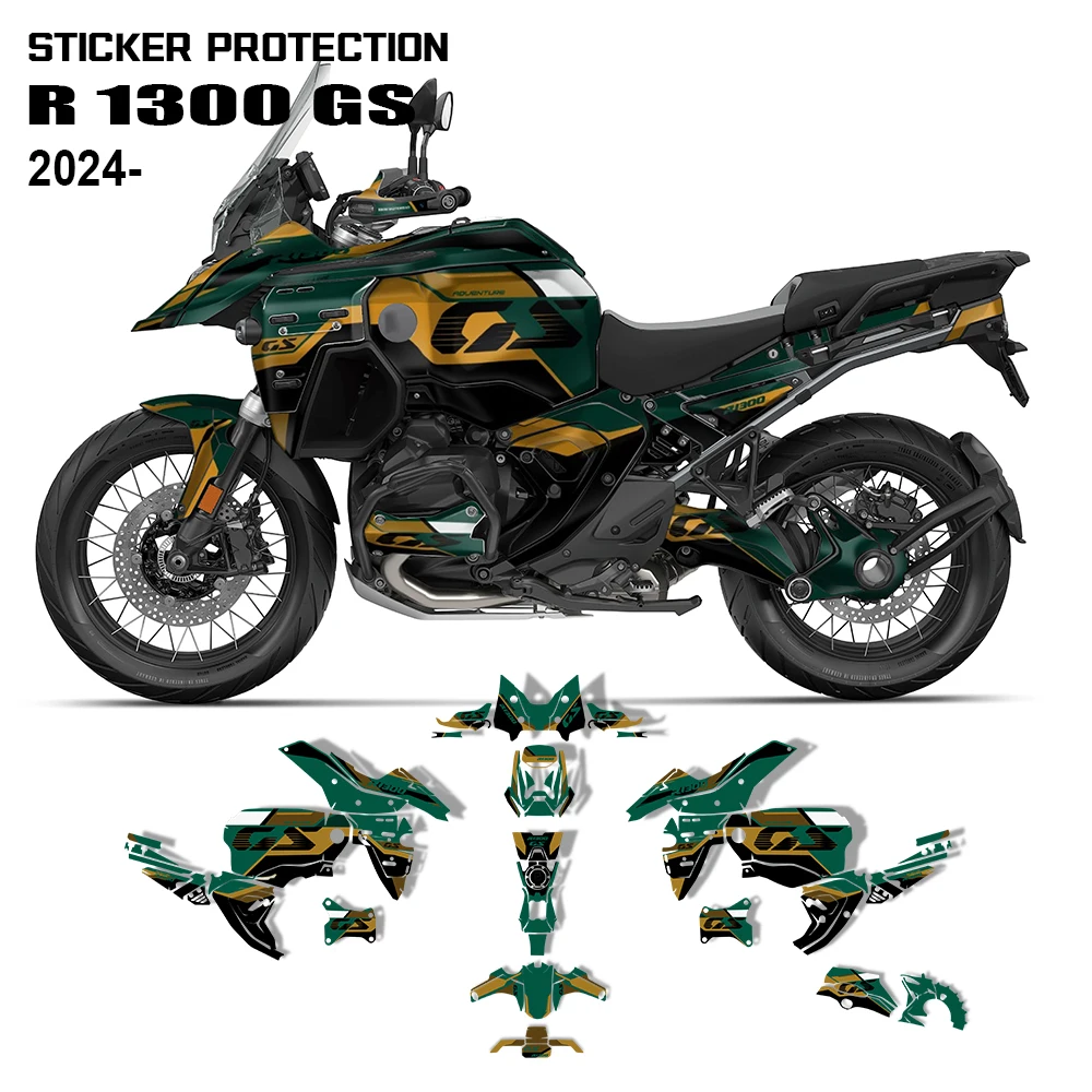 

Motorcycle Fairing Full Graphics Sticker For R1300GSA R 1300 GS ADV 2024 2025