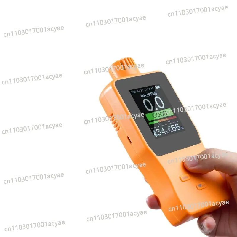 

Ammonia Gas Detectors Professional NH3 Test Meter Alarm Device LCD Screen NH3 Temperature Humidity Meter DropShipping