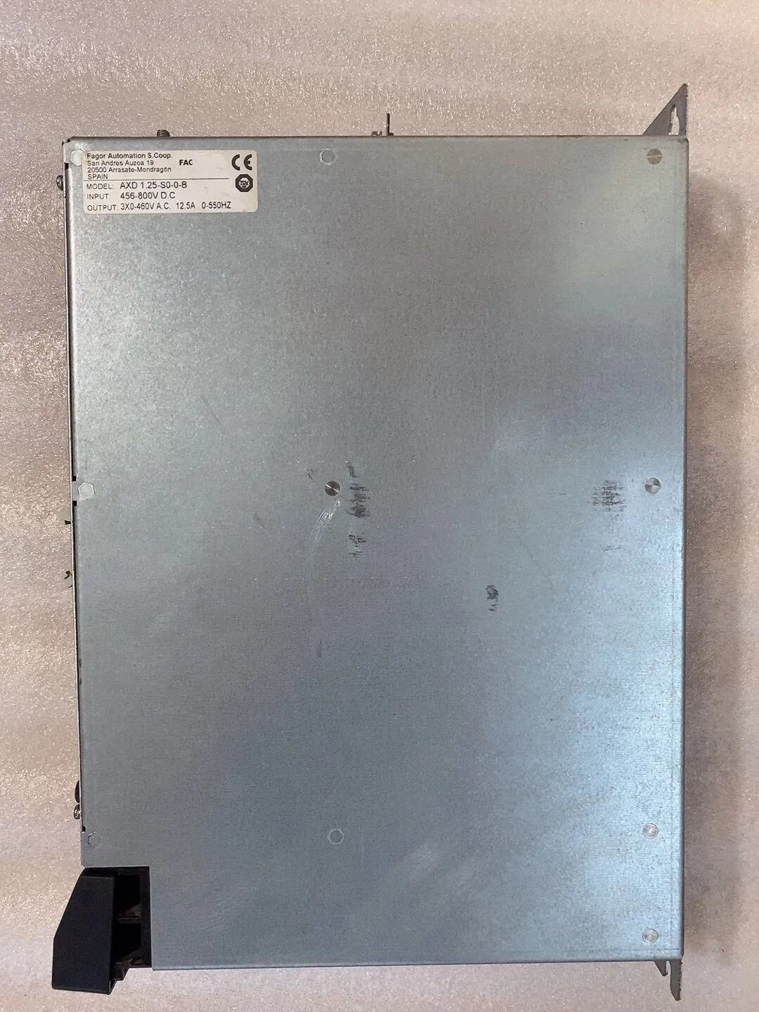 ไดรฟ์เซอร์โว AXD 1.25-S0-0-B สําหรับ Fagor AXD1.25-S0-0-B