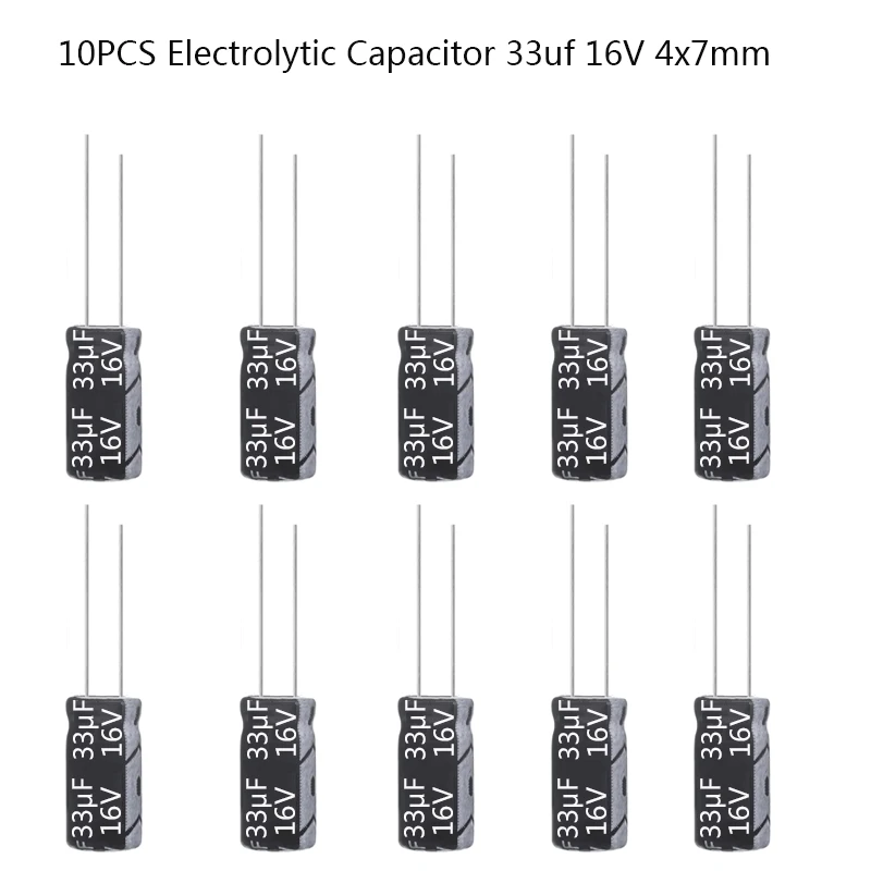 10PCS Kondensator elektrolityczny do naprawy sprzętu AGD Sprzęt komunikacyjny