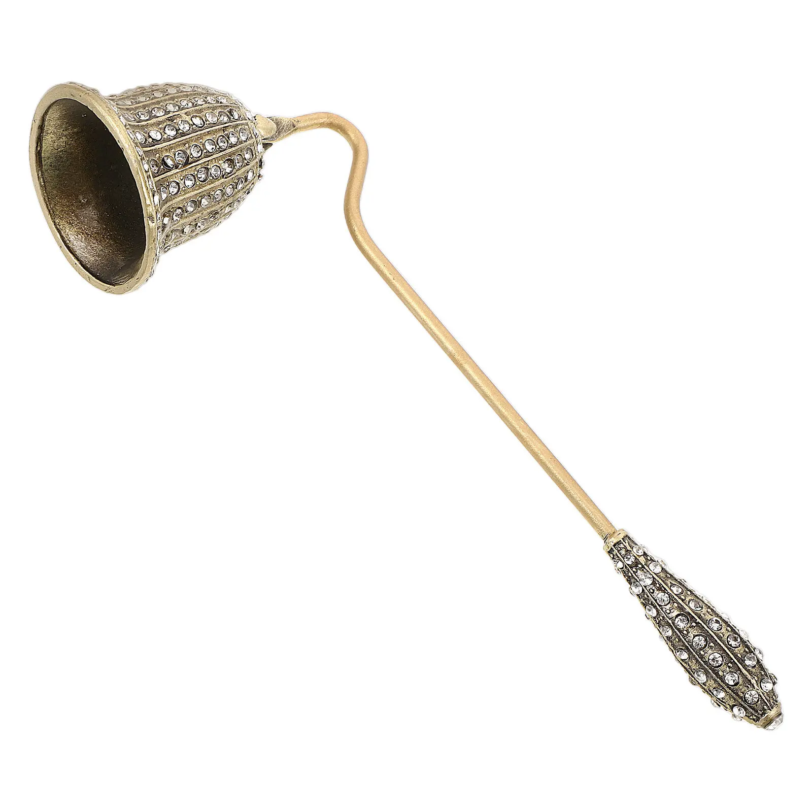 Vintage Extinguisher Decorative Metal Flame Snuffer Aromatherapy Tool Safe Extinguishing for Home Hotels