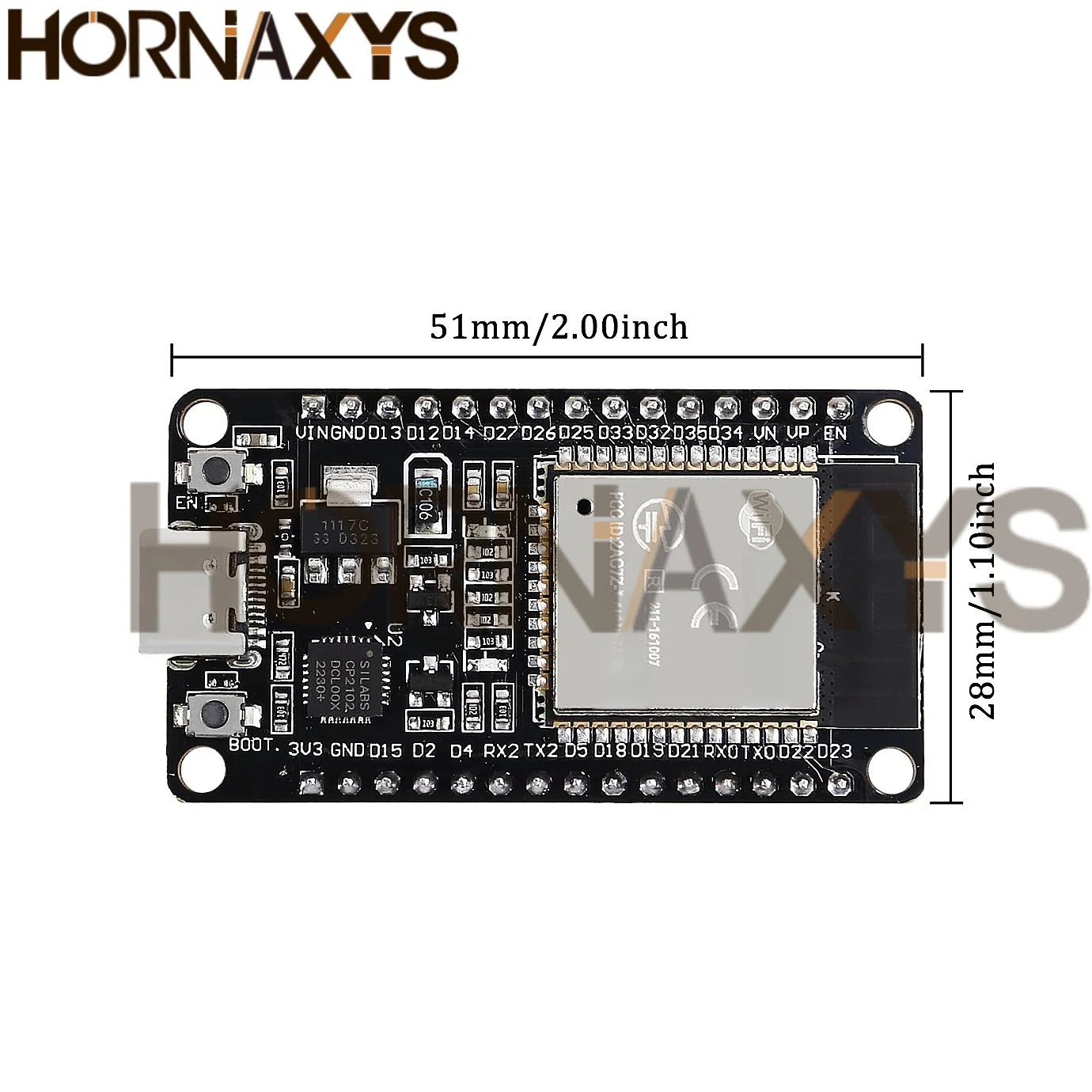1-10 SZT./32 Płytka Rozwojowa WiFi+Bluetooth Ultra-Niskie Zużycie Energii Dwurdzeniowy 32S 32 Podobna do ESP32 — zdjęcie produktu 2