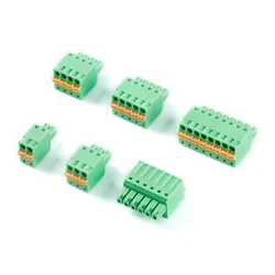 KF2EDGKD 3.5 - 2P 3P 4P 5P 6P 7P 8P 9P 10P 12P Pluggable Connector Terminal 3.5mm Pitch 2EDGKD