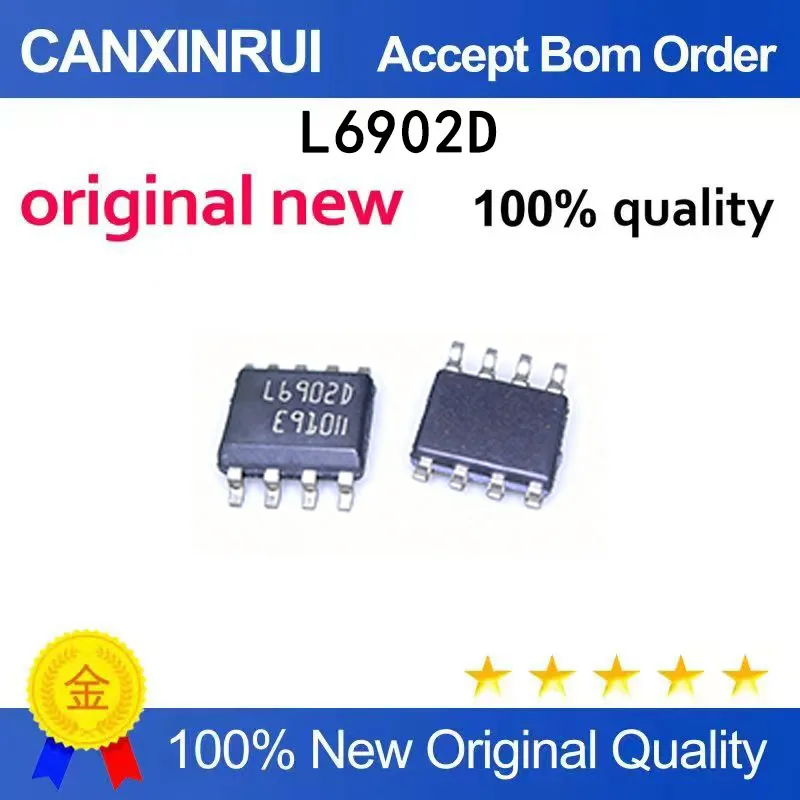 

(5-100 pieces)L6902D L6902 L6902D013TR SOP-8 switch voltage regulator new chip IC in stock