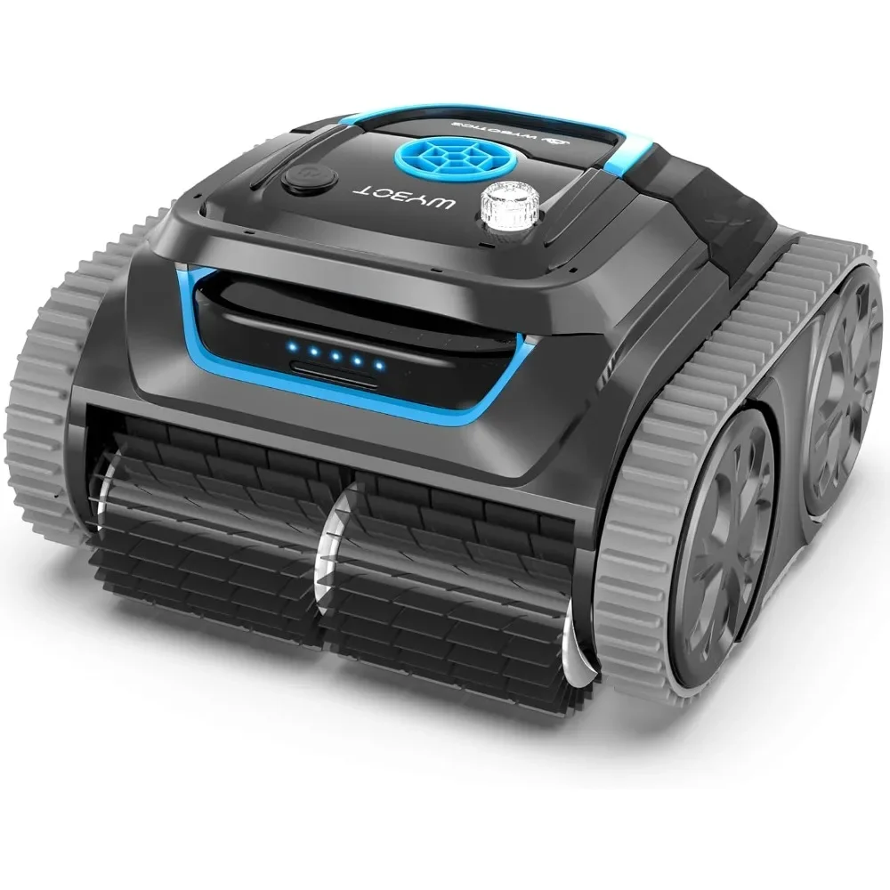 

Cordless Wall Climbing Robotic Pool Cleaner with APP Mode, Smart Mapping Tech, lasts 180min, Fast Charging with Powerful Suction