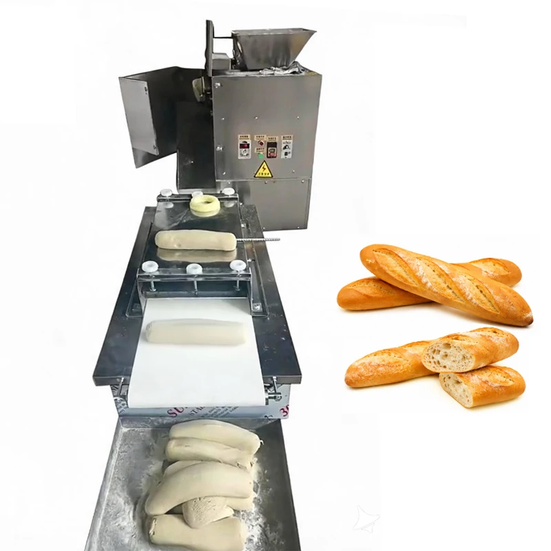 Commercial Electric Bakery Equipment New Bread Making Machine French Bread Shaping Moulding Machine Toast Maker Baguette