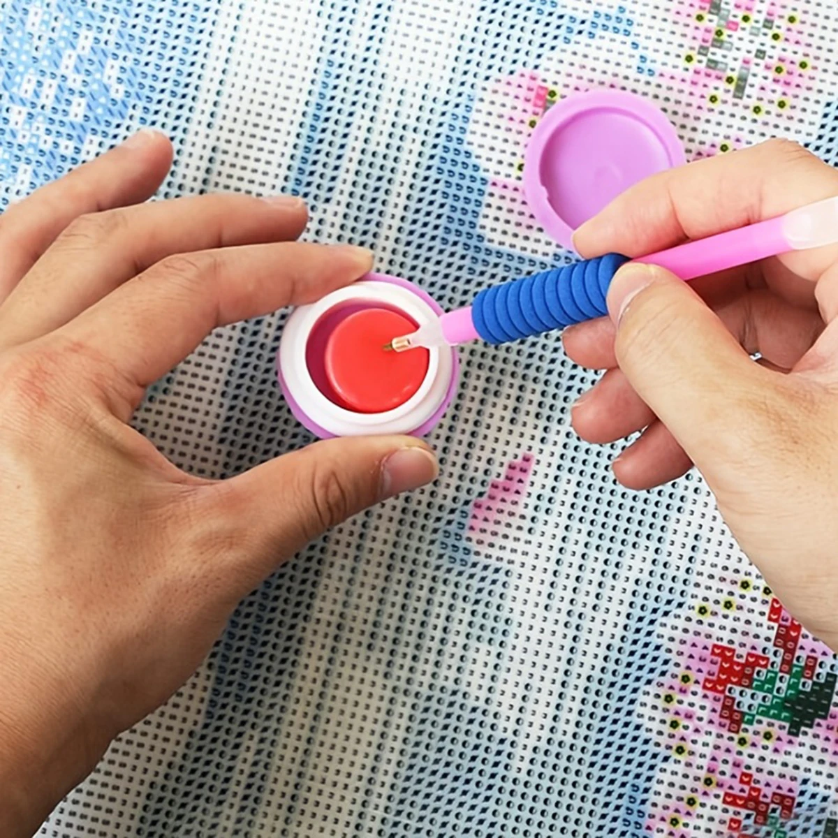 

1pc Wax 5D DIY Resin Diamond Painting Tools Drilling Mud Bottling Point Embroidery Cross Stitch Accessories Diamond Mosaic