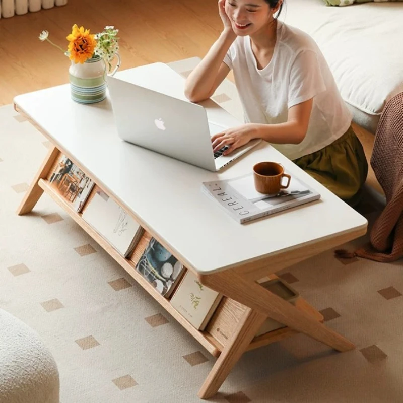 

Прямоугольные деревянные кофейные столики, минималистичные, с местом для хранения, для гостиной, уникальные кофейные столики, современные, для кемпинга, Stolik Kawowy, аксессуары