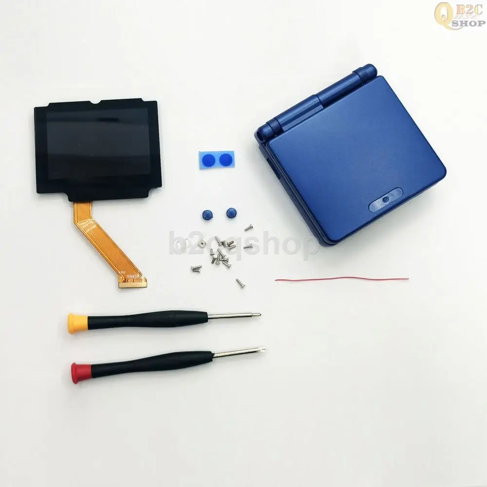 

IPS LCD Backlight Kit 720x480 High Brightness Screen Drop in for GBA SP Game Boy GameBoy Advance SP