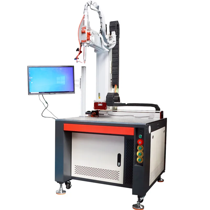 

Air duct round tube, stainless steel laser welding machine, automatic wire feeding multi-angle handheld welding machine