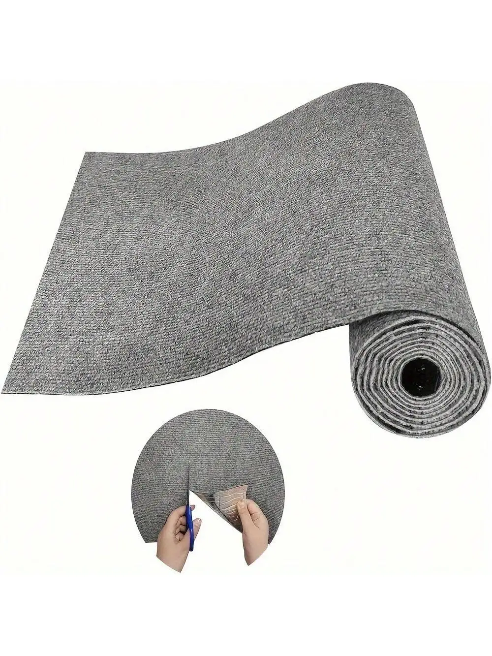 23.6 X 78.7 inch, cut and reusable stairs and corridor mats, self-adhesive carpet mats, cat carpet scraping sofa protector