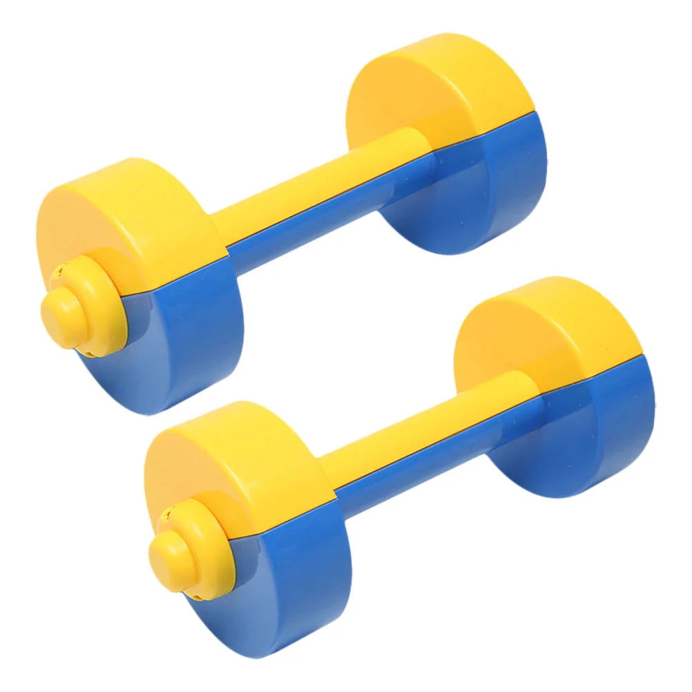 

Children's Dumbbell Barbells Small Dumbbells Plastic Puzzle Kindergarten Exercise Equipment for