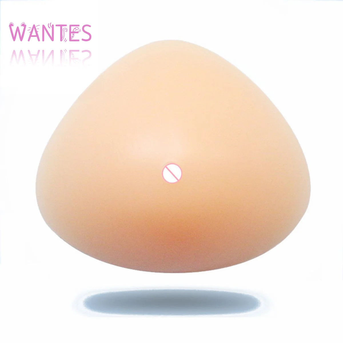 WANTES 1PCS Silicone Breast Form for Mastectomy Super Soft Fake Boobs Pad Supports Artificial for Mastectomy Transgender Cosplay