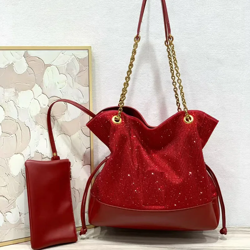 

High-end luxury handbag women2025New Large Capacity Tote Bag Women's Shoulder Bag Handheld Underarm Bag