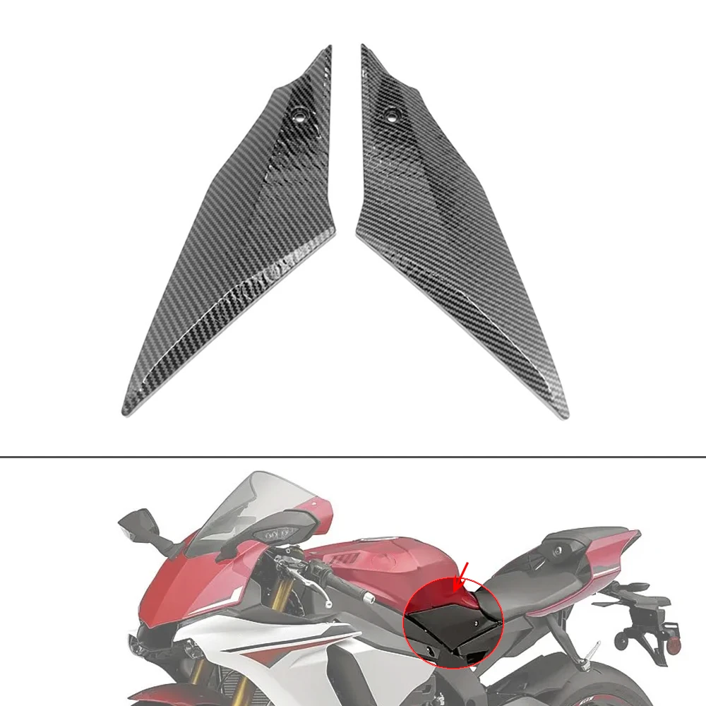 

Карбоновые накладки на бак и боковые панели из ABS-пластика для мотоциклов Yamaha YZF-R1, R1M, R1S 2015-2019 годов выпуска