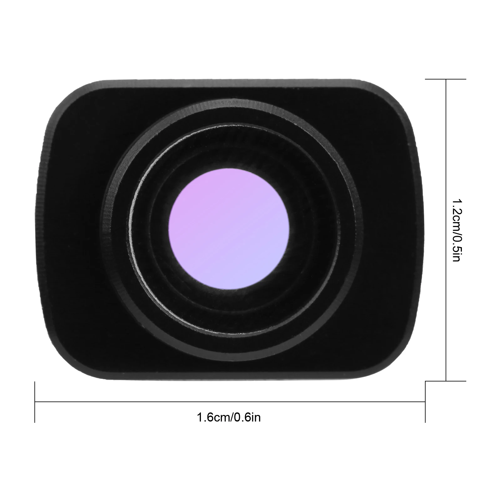 Portable Wide Angle Lens Portable Wide Angle Camera Lens Magnetic Anamorphic Lens for DJI OSMO Pocket1 / Pocket2 Accessories