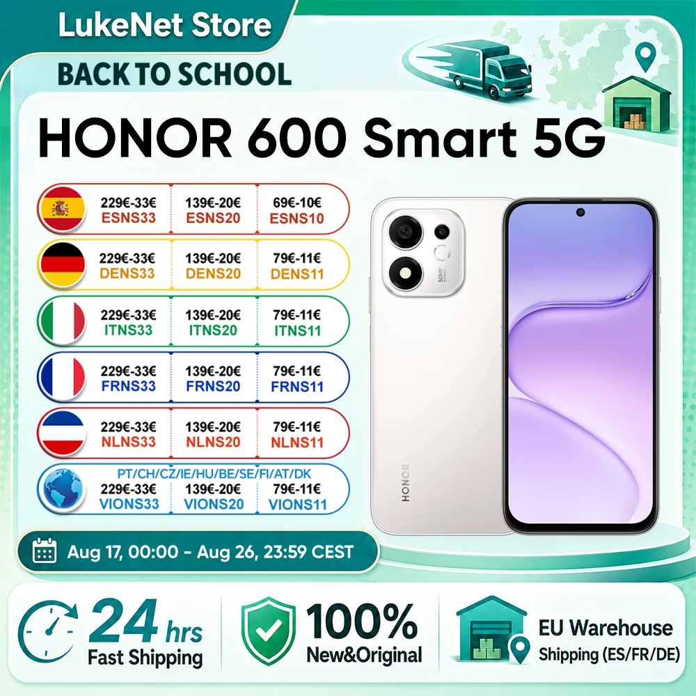 HONOR 600, Teléfono Inteligente 5G, Batería de 7700 mAh, Supercarga de 45 W, Sn…