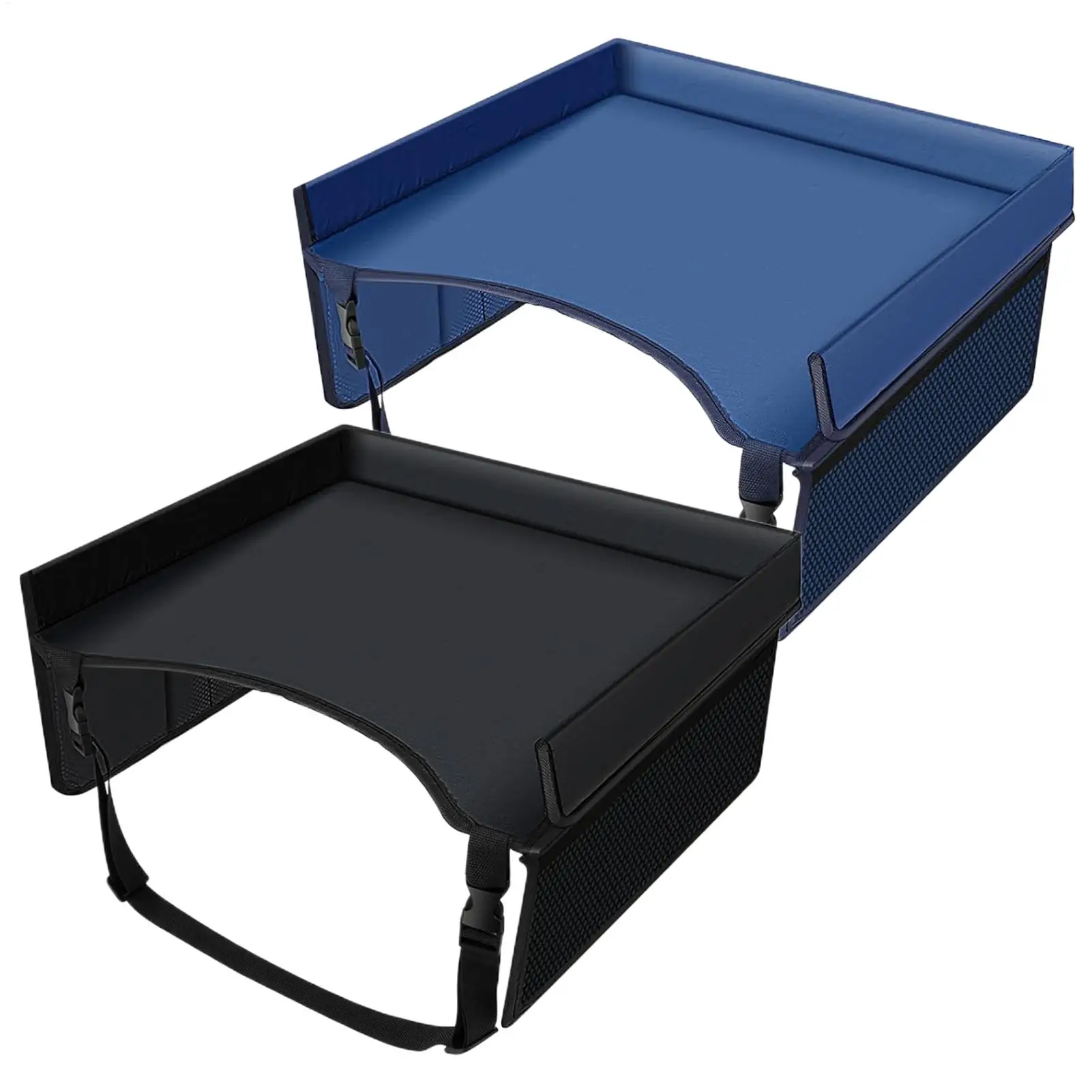 Baby Stroller Table Toy Desk Interior Car Seat Tray for Kids Draw Eating Storage Snacks Toys Cup Holder Kids Car Travel Tray view 3