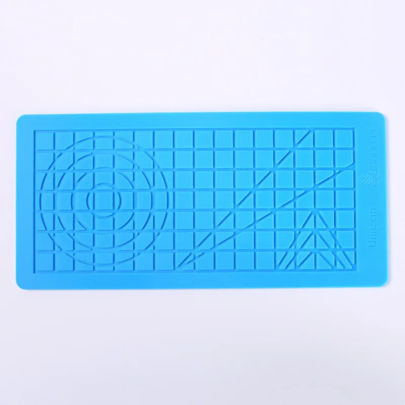 3D-Druck Stift Silikon Matte DIY mit 2-Finger-Protektoren Vorlage Zeichenwerkzeug Silikon Pad Zeichenwerkzeuge für Kinder Erwachsene – Detail 6