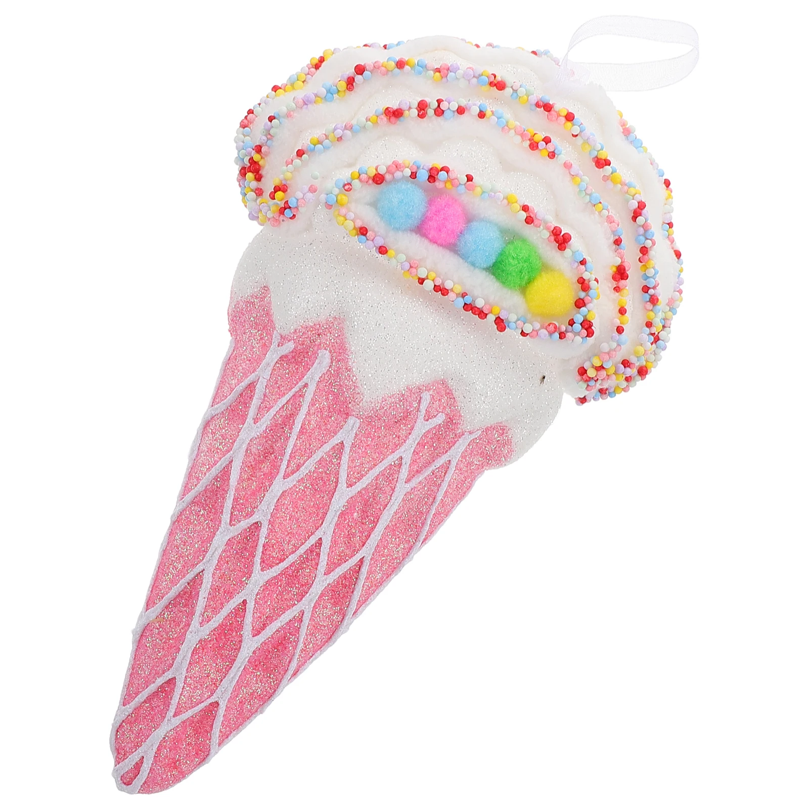 

Ice Cream Props Fake Food Dessert Display Photo Cosplay Christmas Tree Decor Ornament Plastic Candy Decoration Huge Simulation
