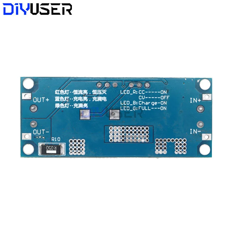DIYUSER CC/CV 5A Lithium Charger Board XL4015 Adjustable 6-38V To 1.25-36V DC Step Down Power Supply Buck Module
