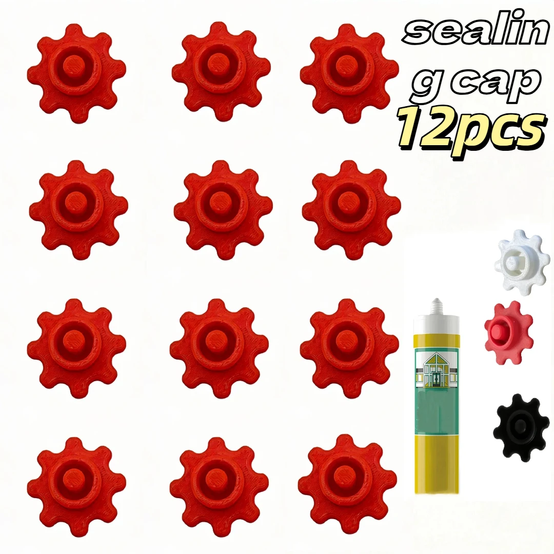 12pcs Plastic Hose Caps Nuts - Prevents Hose Drying and Kinking, Easy-to-Install Spiral Design - Suitable for Home DIY and Reno