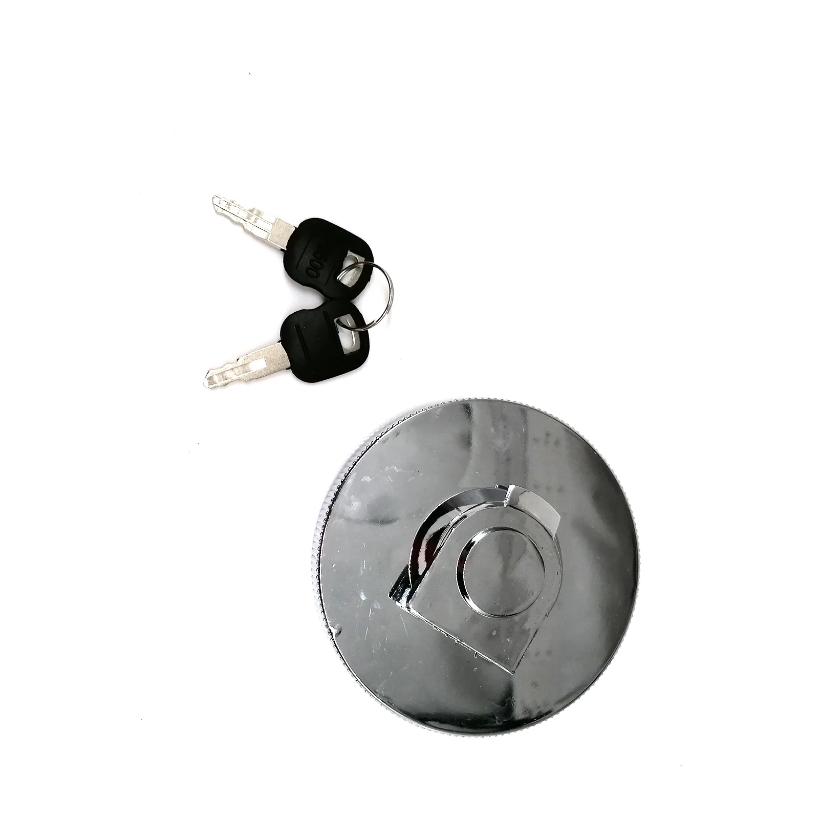 0861781 Locking Fuel Cap - TOPVELSUN Fuel Cap with 2 Keys Compatible with Caterpillar 200B E200B Excavator Parts