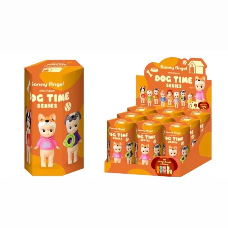 

Sonny Angel Mystery Box Dog Time Series Lie Prone Dog Series Cute Kids Dolls Toys Trendy Toys Car Decorations Christmas Gifts