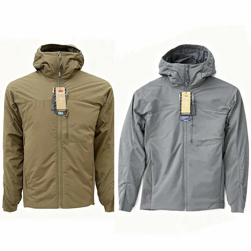 Lightweight Tactical Commuting Warm Cotton Coat - Outdoor Hiking And Climbing Daily Hooded Jacket