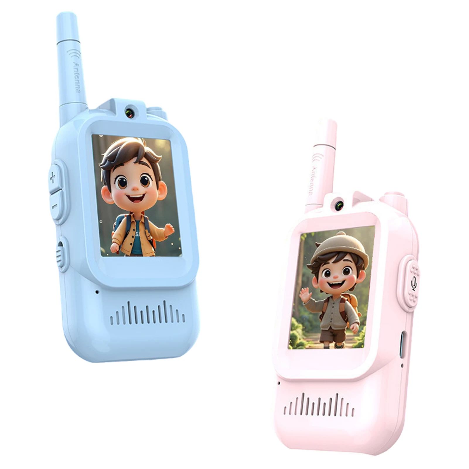 lot-de-2-talkies-walkies-video-pour-enfants-avec-camera-video-hd-voix-claire-appairage-facile-pour-un-divertissement-en-duo-haute-definition