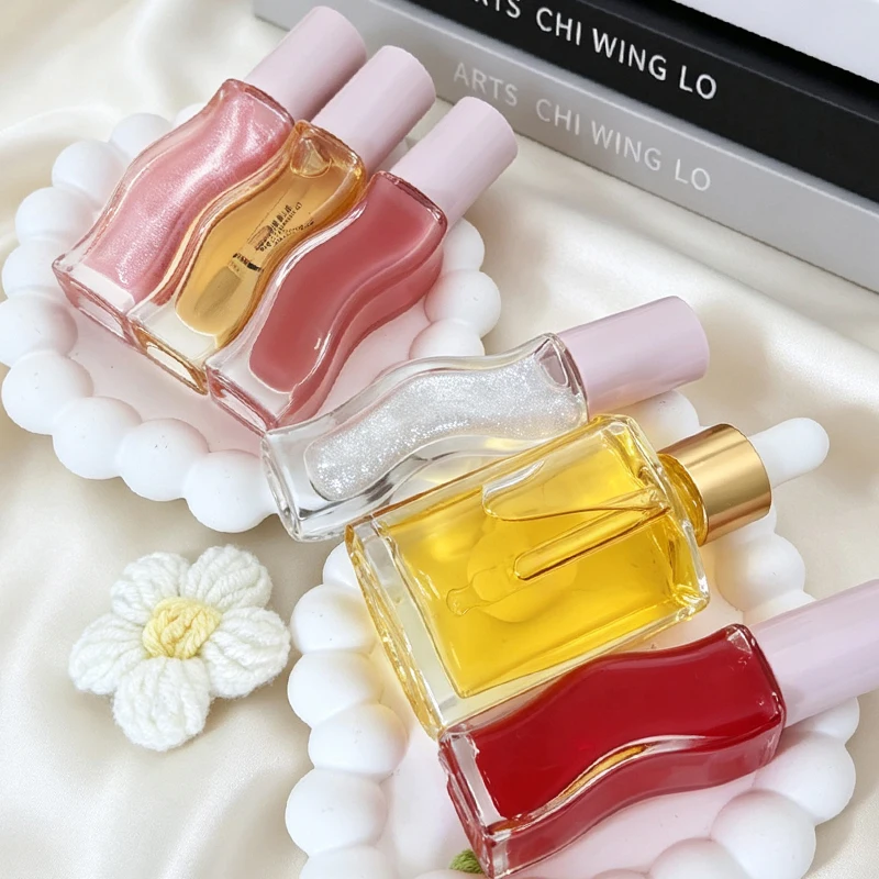 INS Hot Moisturizing Lip Balm Watermelon Sticky Toffee For Lips Plumping Exfoliating Gloss Oil Care Makeup Honey Hair Oil 20ml