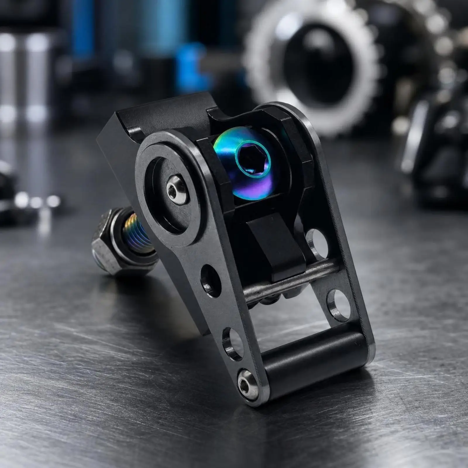 C-Clamp Handle Compact Quick-Release Clamp with Lever Lightweight for Commuters