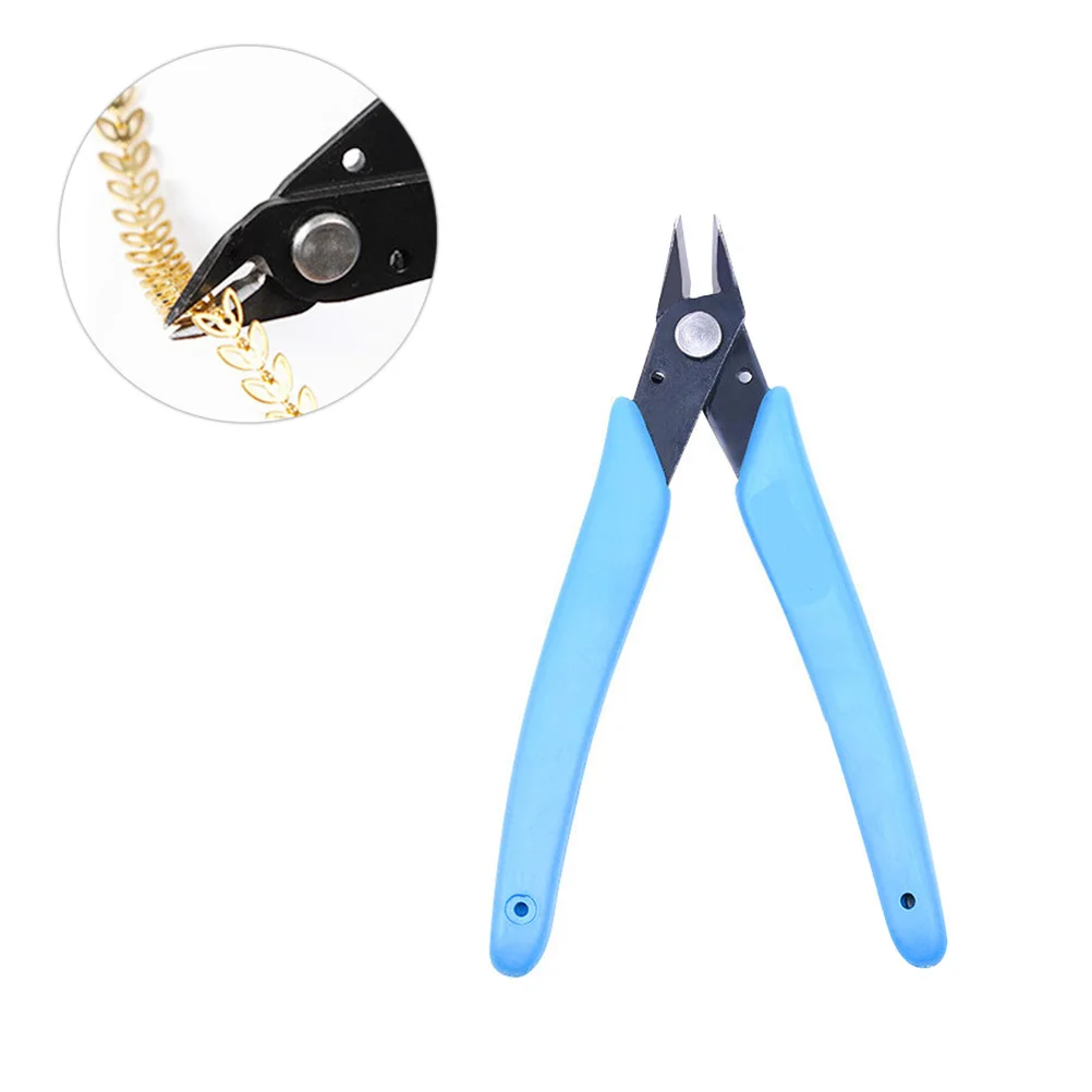 Alicate de remoção de jóias de unhas metal profissional ferramenta de manicure anti-skid lidar com fácil alavanca alicate removedor de jóias de arte do prego