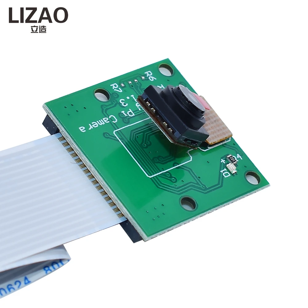 LIZAO 5MP 1080P HD Camera Module for Raspberry Pi 3 Model B+ B Plus Pi 2 Model B Mini Webcam Video Recording Module