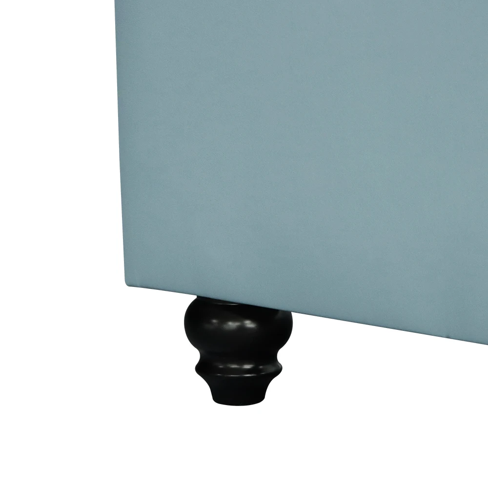 어린이용 전동 조절식 싱글 침대 프레임 (헤드보드 및 주변 장식 포함)