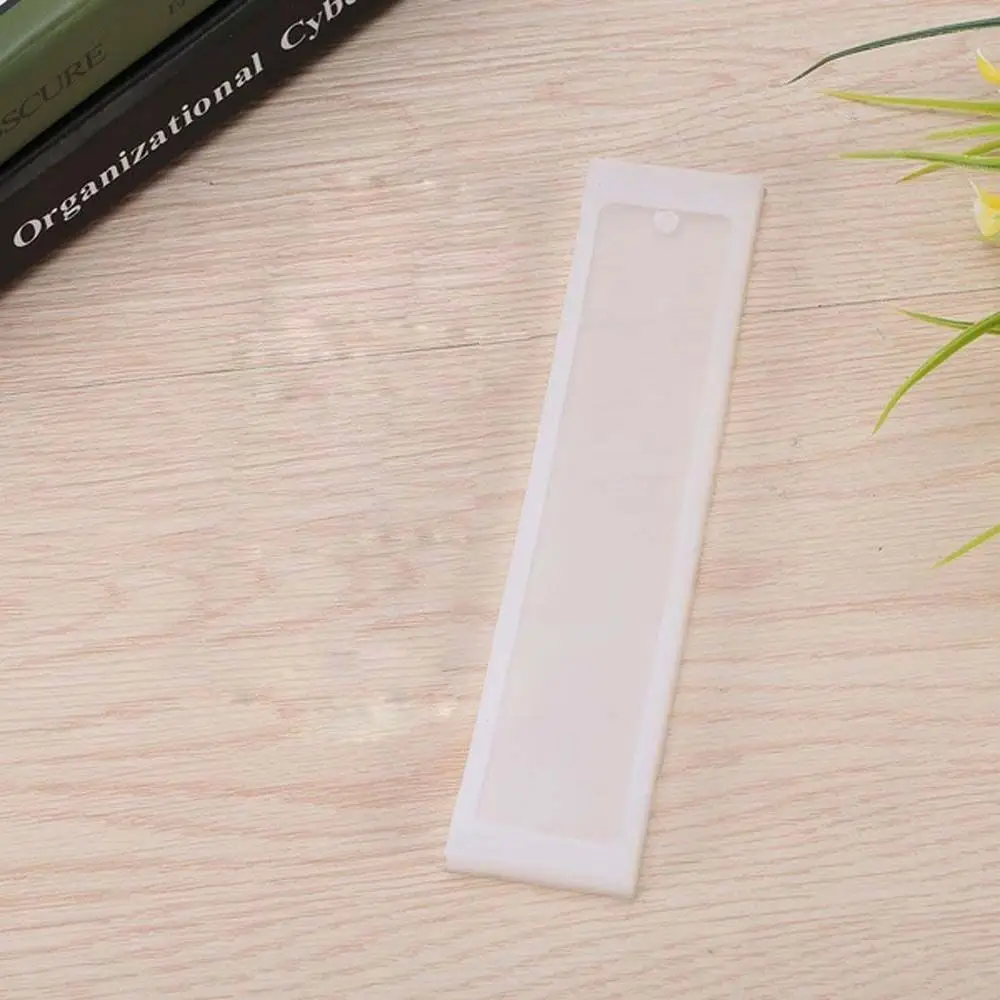 

Зеркальный эффект, прозрачная силиконовая прямоугольная форма для закладок ручной работы, оборудование для изготовления ювелирных инструментов