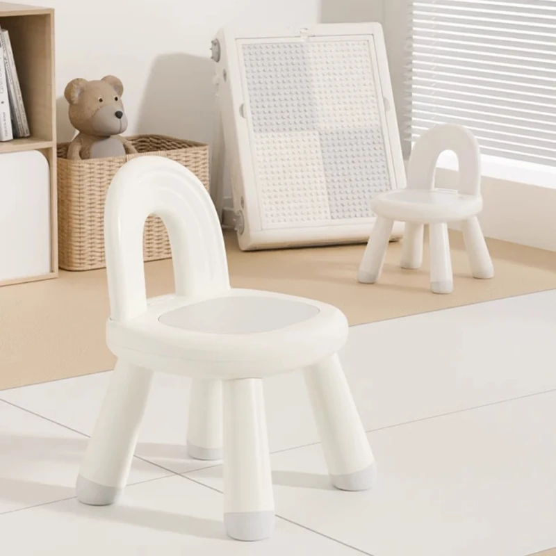 Kinder Kruk Hoge Stoel Baby Eten Meubels Klein Kind Tafel Ontwerp Fauteuil Plastic Stoelen Ontwerper Groeiende Studie Houten